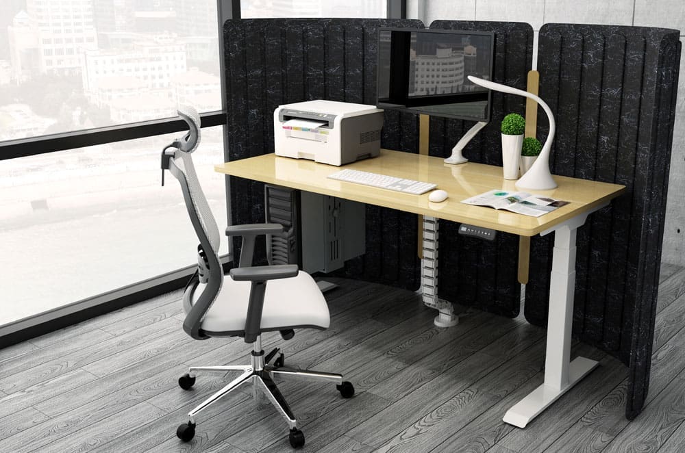 EDF32D Dual-motor 3-Stage Sit Stand Desk