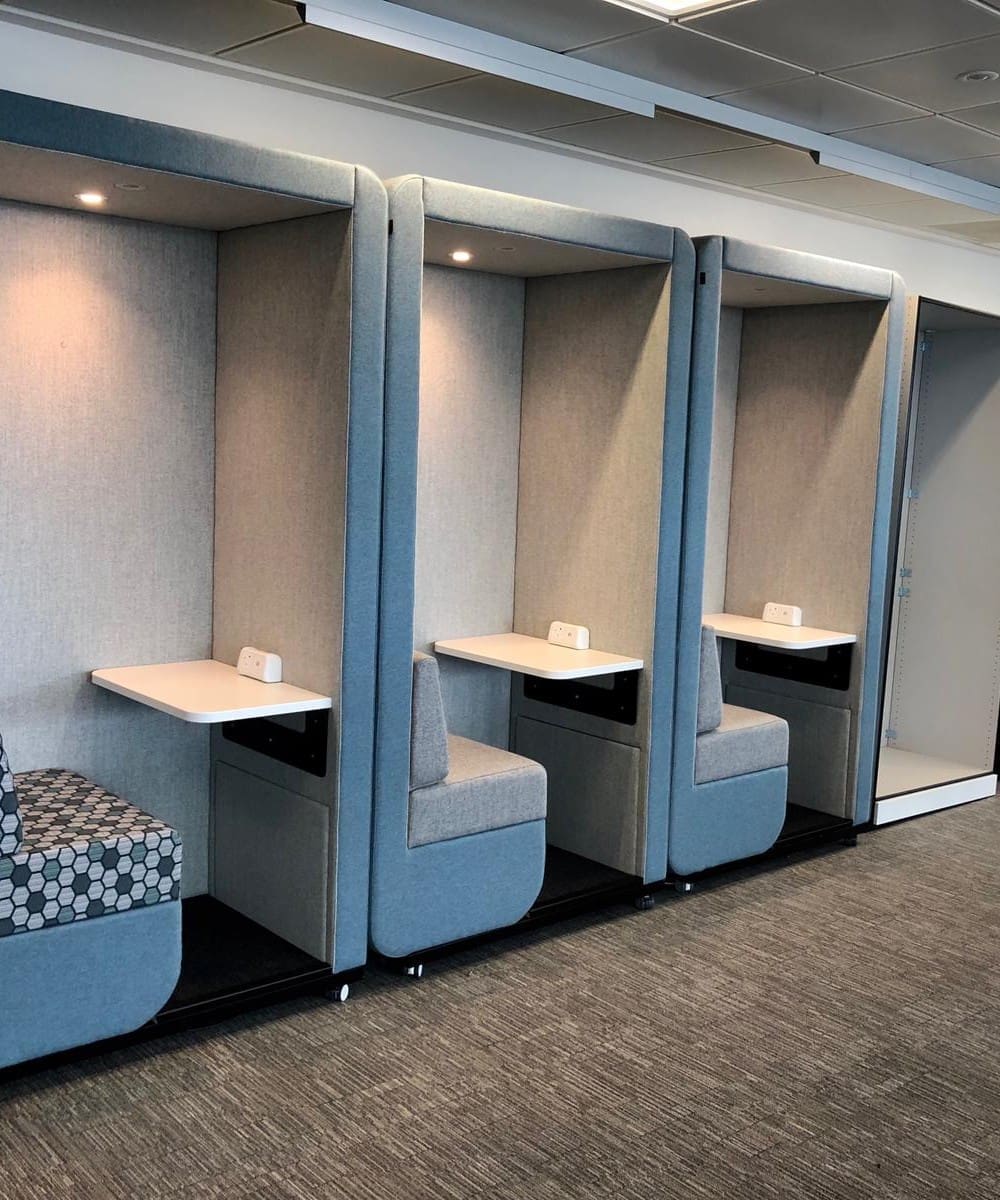 Bob Office Privacy Booth - Wave Office