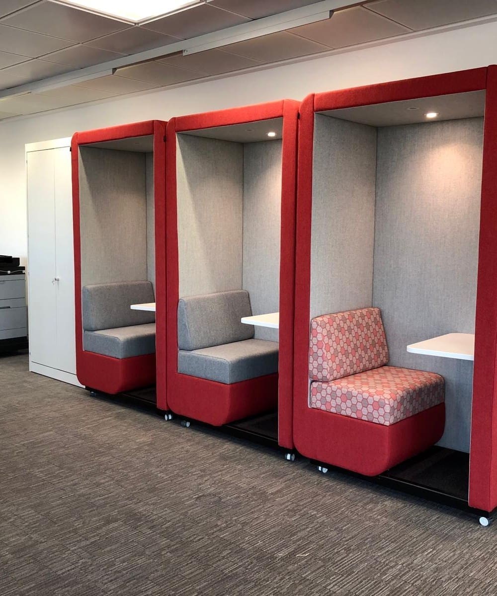 Bob Office Privacy Booth - Wave Office