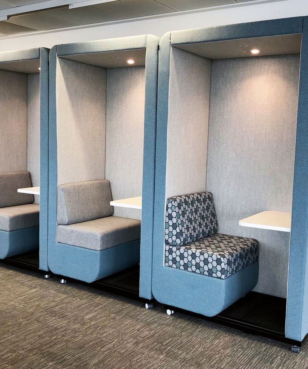 Bob Office Privacy Booth - Wave Office