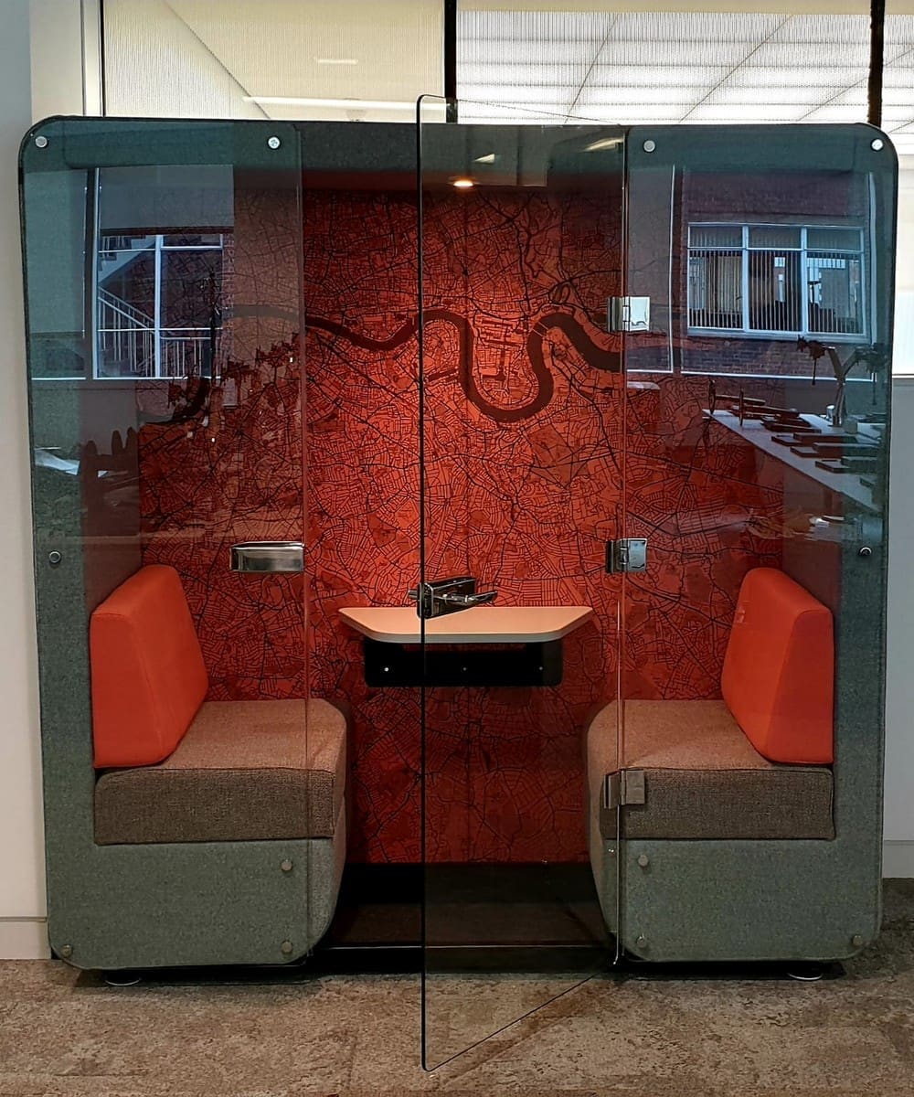 Bob Office Privacy Booth - Wave Office