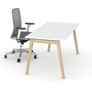 Nova Wood Single Desk