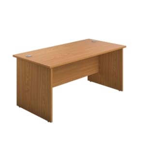 Panel Leg Rectangular Desk