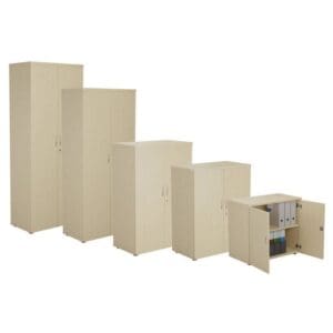 Wooden Office Cupboards Lockable