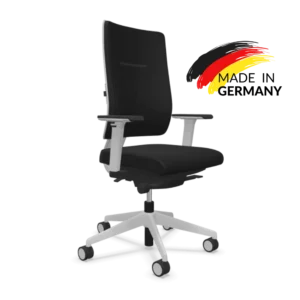 Toleo Fabric Back Task Chair Grey Frame