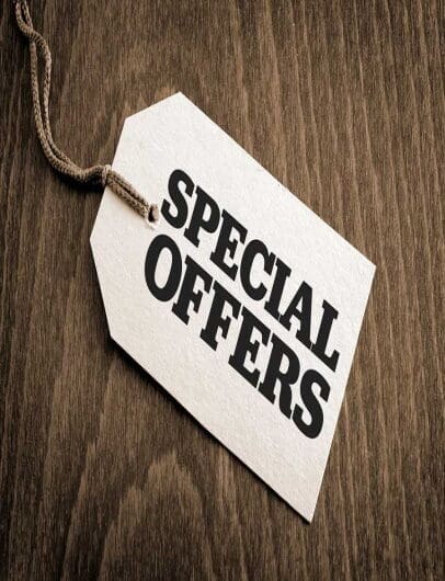 This months special offers