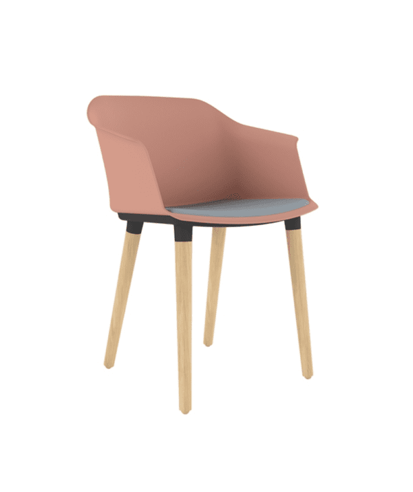 Cashew Bistro Fabric Chair