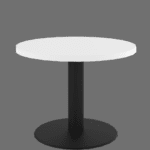 Black Pedestal Base