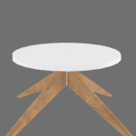 Oak Wood Pyramid Base