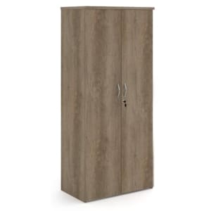 Wooden wardrobe with two doors