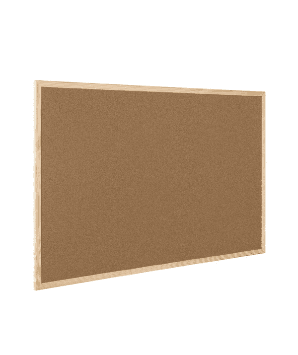 Q-Connect Lightweight Cork Noticeboard