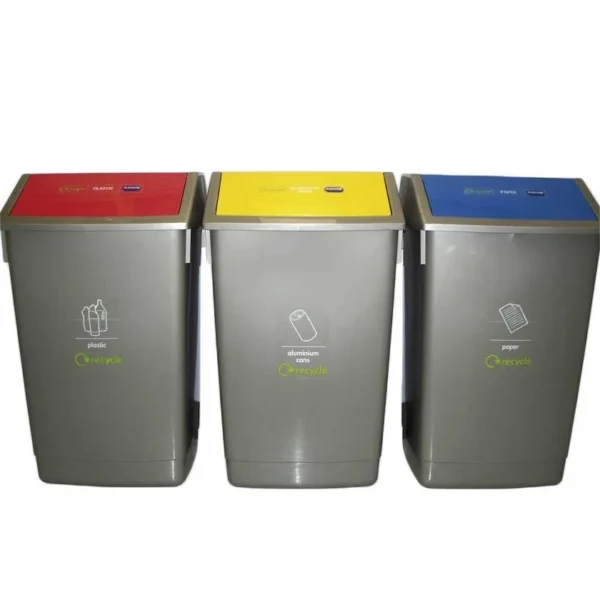 Recycling Bin Kit - 3 x 54L Bins