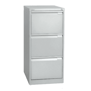 Bisley 3 Drawer Filing Cabinet Goose Grey BS3E