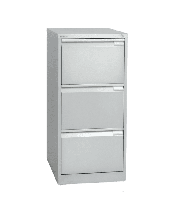 Bisley 3 Drawer Filing Cabinet Goose Grey BS3E