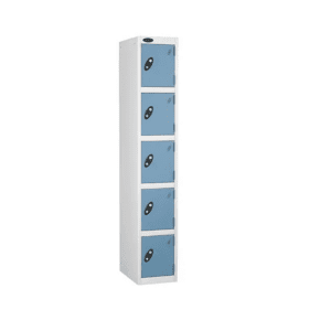 Lion Steel 5 Compartment Locker Blue