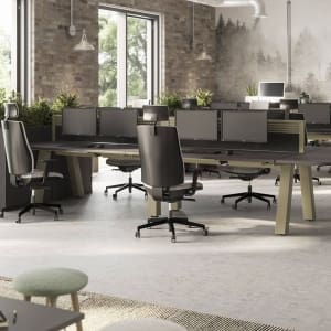 Force Bench Desk Straight Leg