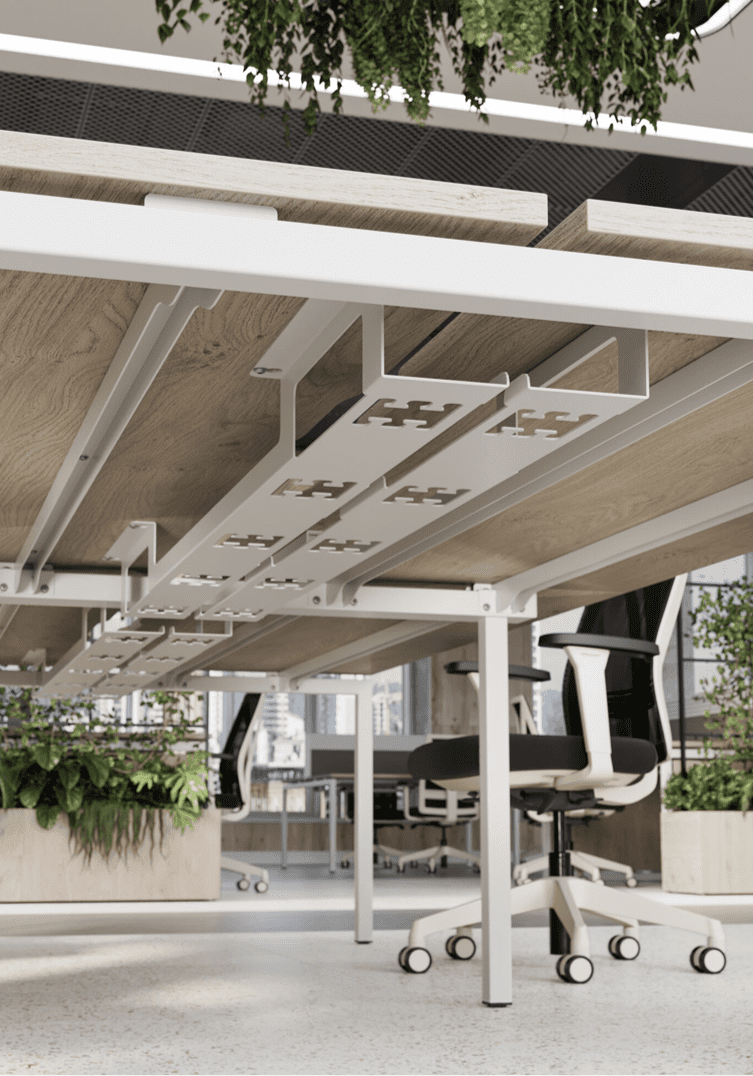 Apex Goalpost Bench Desking System