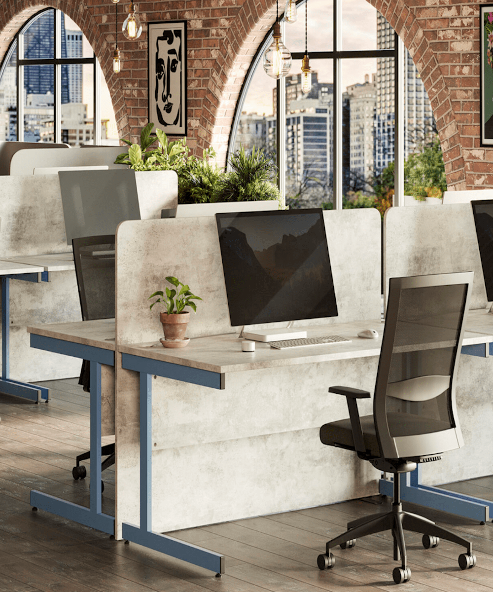 Rectangular Office Desks | 5* Trustpilot Reviews