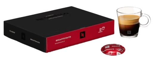 Nespresso Classics Decaffeinato 50 Capsule Box 