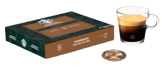 Nespresso Starbucks® Starbucks® House Blend 50 Capsules Box