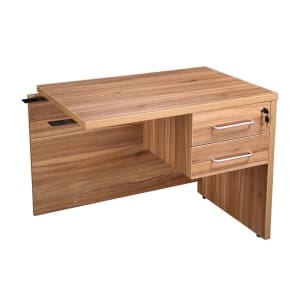 Alto Rtn img3 Alto Executive Desk Universal Return Unit in Black Walnut
