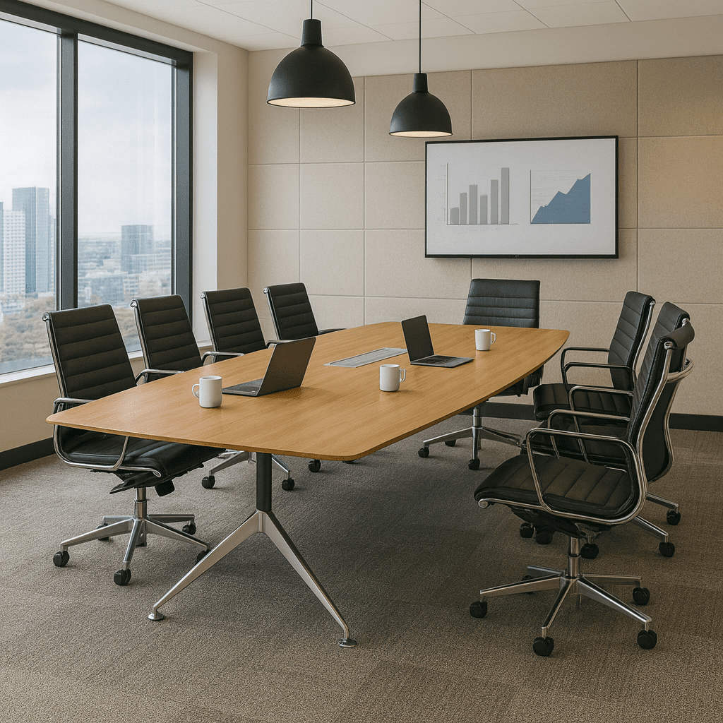 Nero Executive Boardroom Table