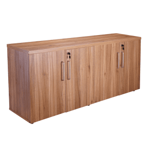 Alto Executive Four Door Credenza American Black Walnut Alto Executive Four Door Credenza American Black Walnut