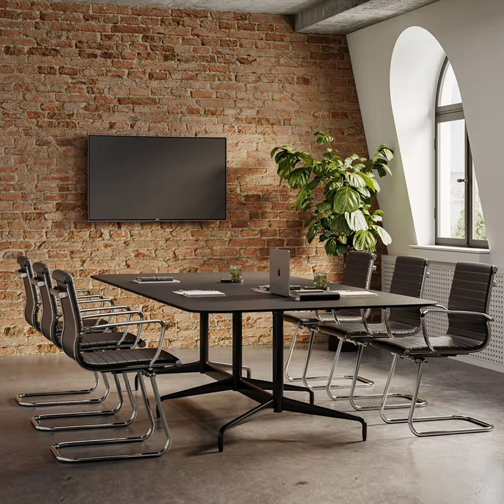 Meeting Room Chair Black ARIA-A