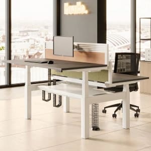 Gravity Premium Double Height Adjustable Desk