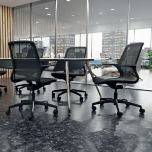 VIZION MDK img2 Vizion Deluxe One-Piece Mesh Task Chair
