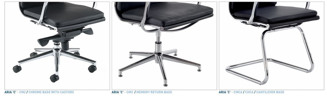 Meeting Room Chair Black ARIA-C