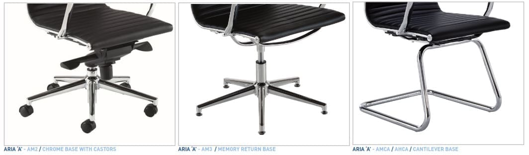 Meeting Room Chair Black ARIA-A