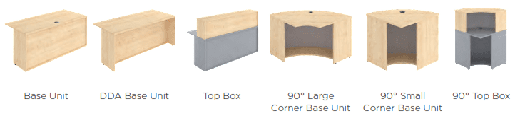 Hawk Modular Reception Desk