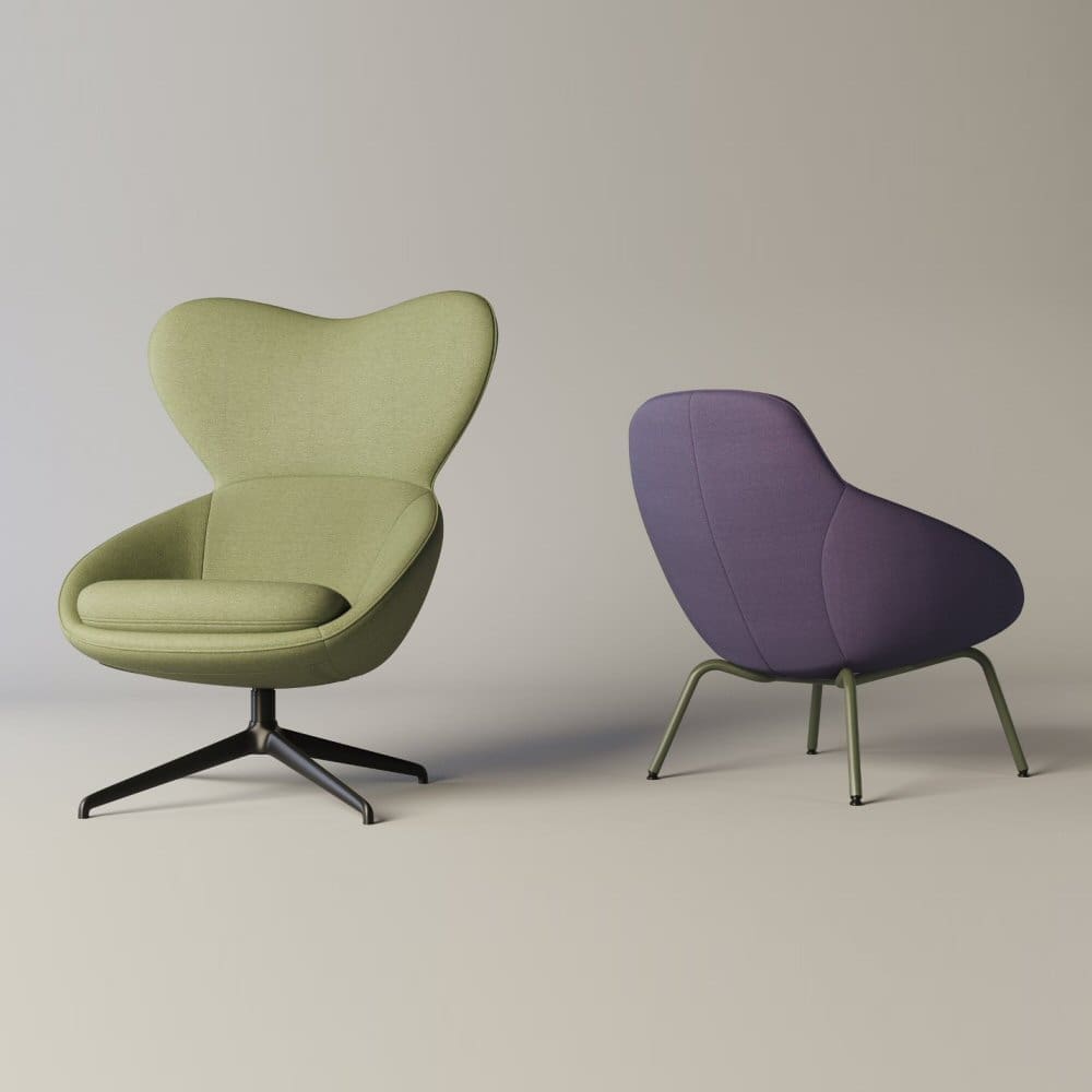 Scadio Armchairs & Leg Rests | Lounge & Breakout 