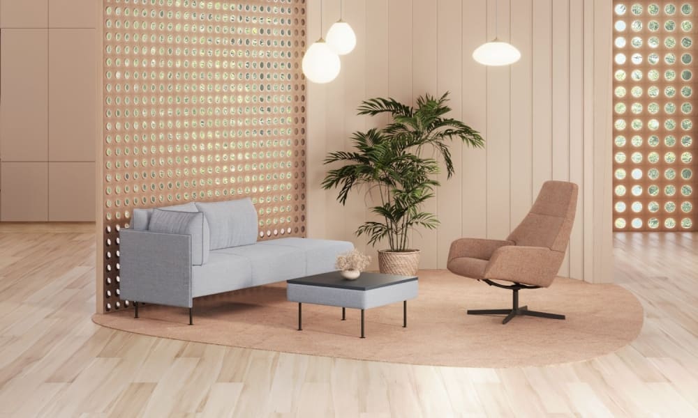 Barrique Armchair and Leg-Rest Collection