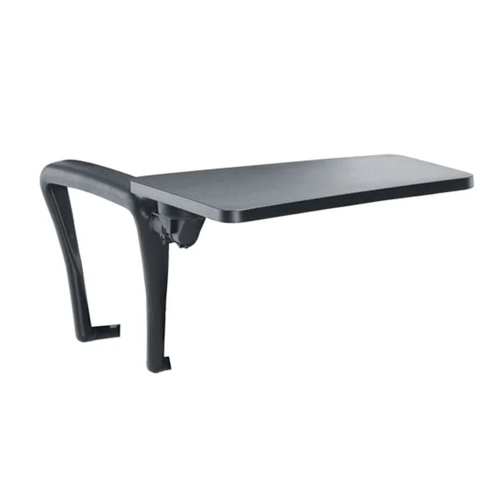 Black car seat tray table