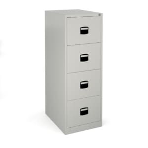 Four-drawer filing cabinet
