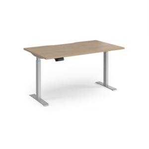 EVC-1400-S-KO Elev8 Contract Single Motor Sit Stand Desk